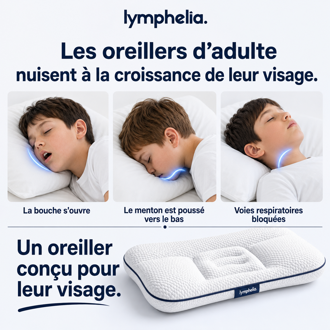 Oreiller ergonomique postural - Enfant