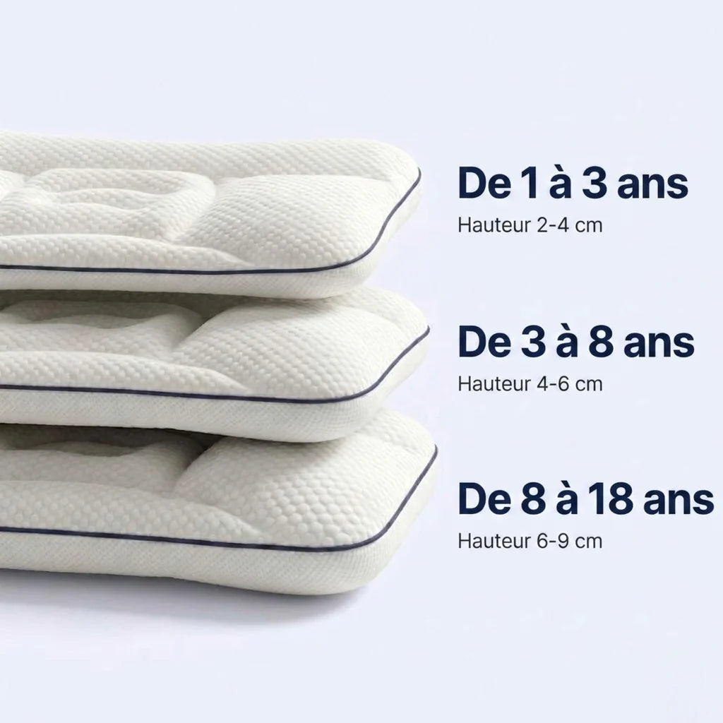 Oreiller ergonomique postural - Enfants